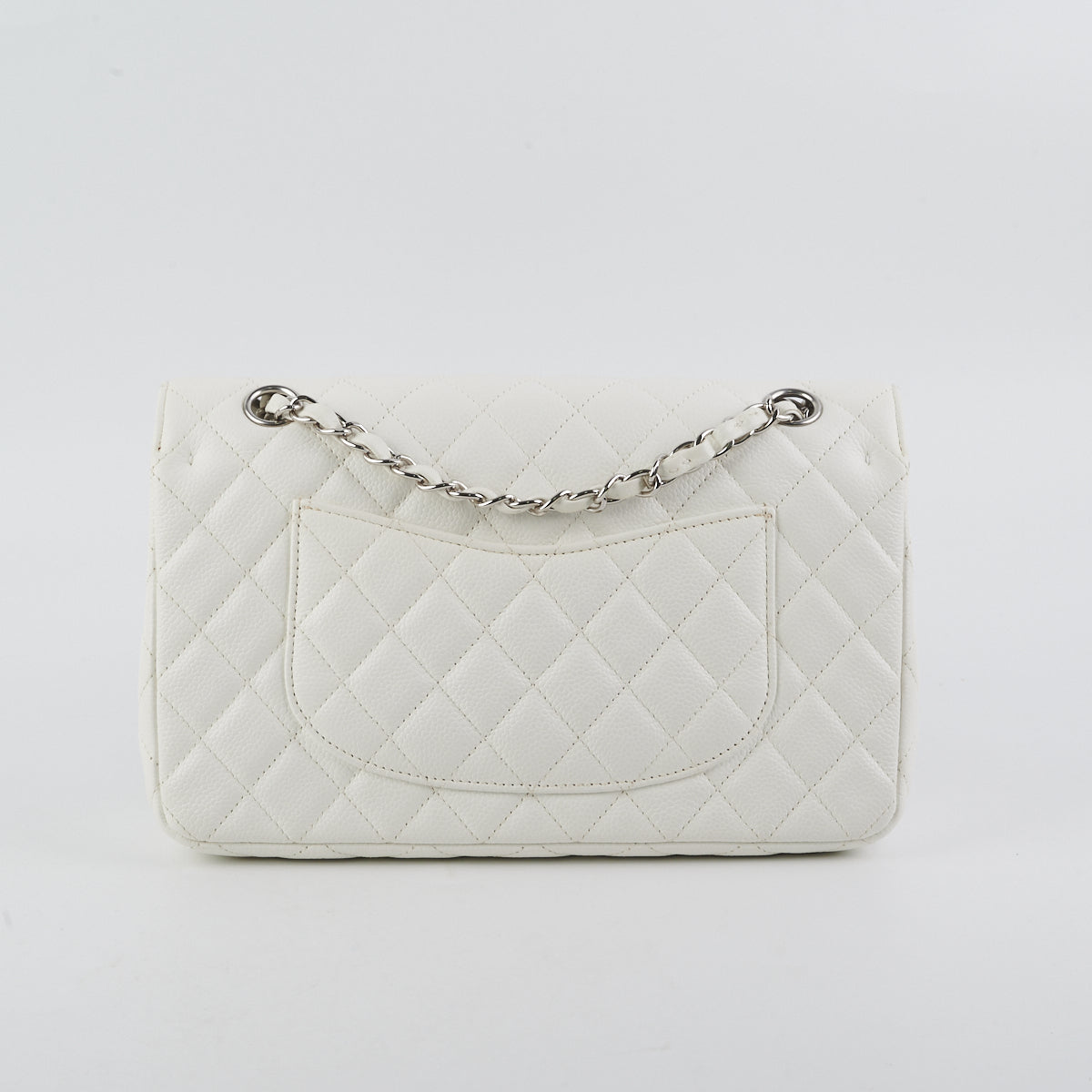 Túi Chanel Classic White Caviar Medium Double Flap Bag  Nice Bag